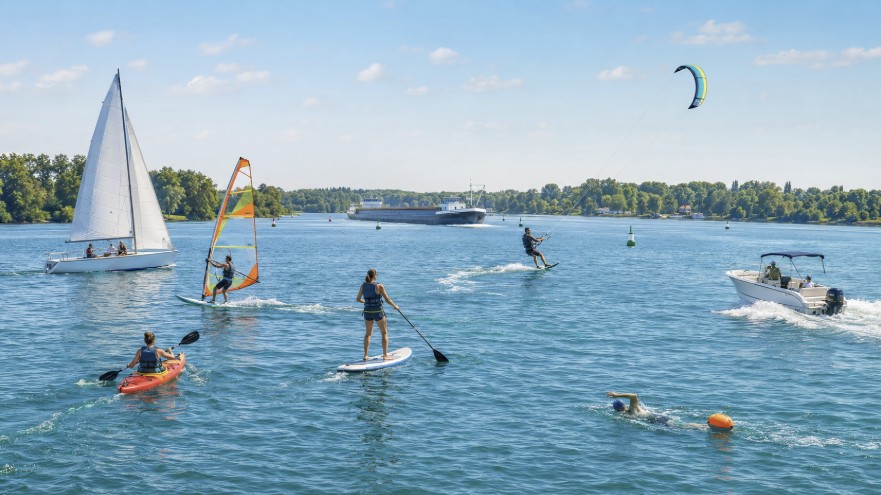 🌊 Vakantie op het water: wie heeft voorrang : een zeilboot, paddleboard, kajak, kitesurfer of motorboot?